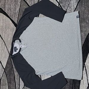 LUCKY BRAND SATURDAY STRETCH 2 SNAP BUTTON HENLEY LONG-SLEEVE TEE-SHIRT
